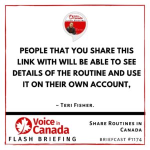 Share Routines in Canada