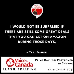 Prime Day 2021 Postponed in Canada