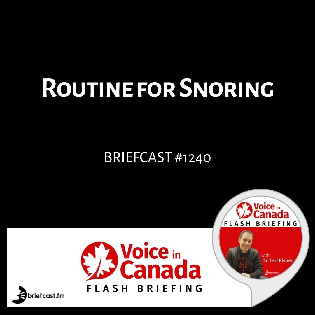 Routine for Snoring