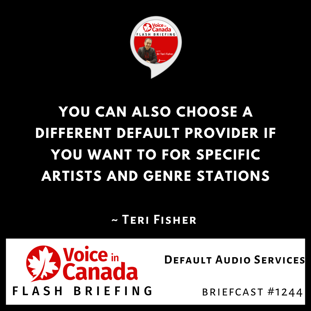 default voice meaning