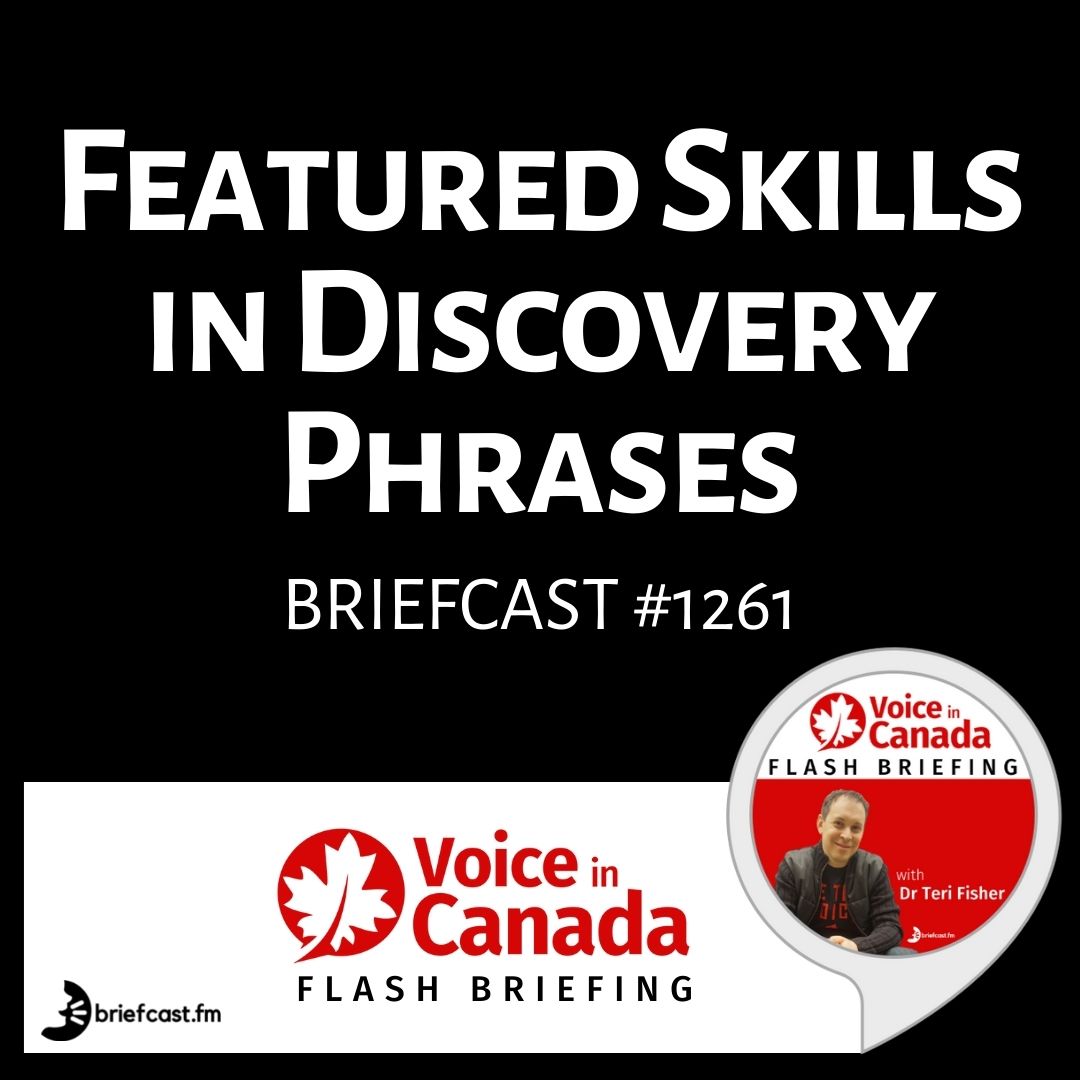Featured Skills in Discovery Phrases