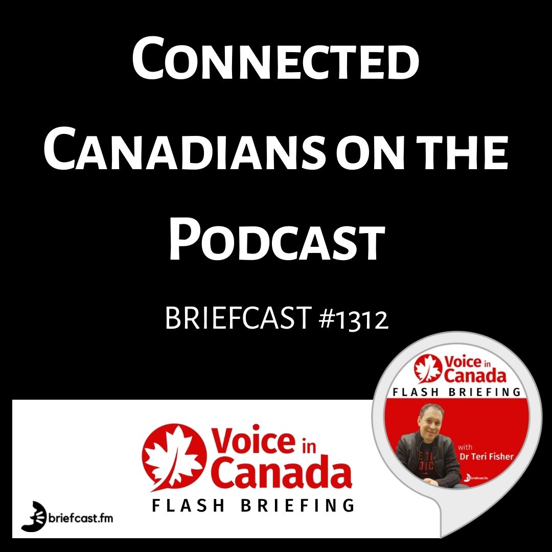 CEO of Connected Canadians and her Co-Founder Talking Voice