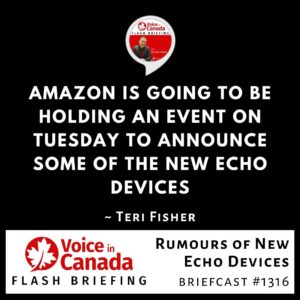 New Echo Devices Amazon is going to announce