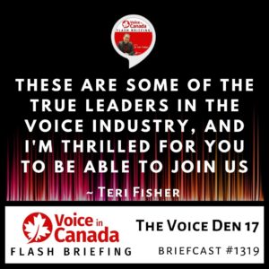 The Voice Den 17 Coming Up on September 29th