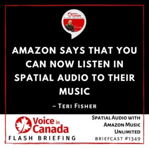 Spatial Audio with Amazon Music Unlimited