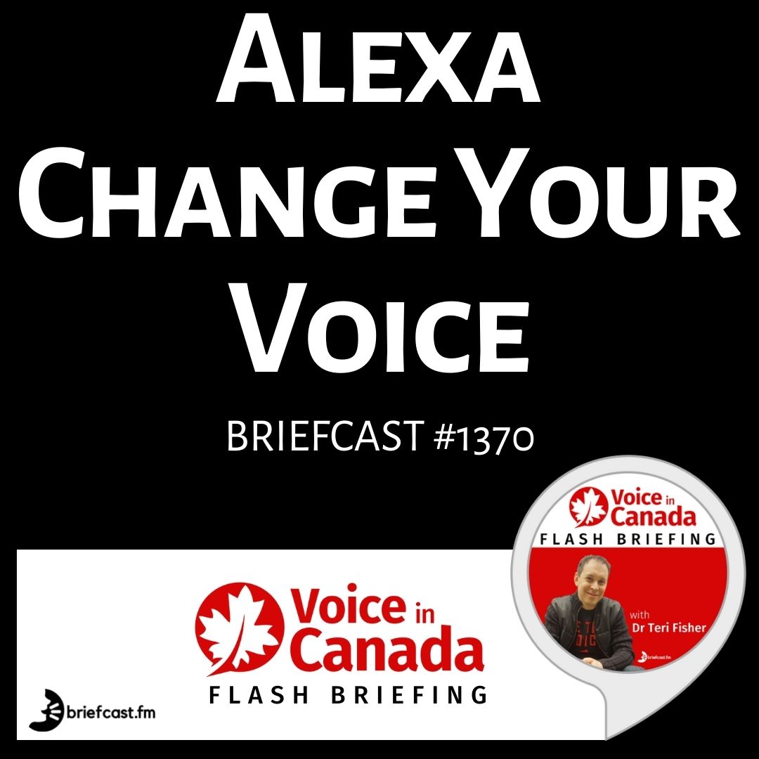 Change Your Voice, the Command to Use to Change Alexa's Voice