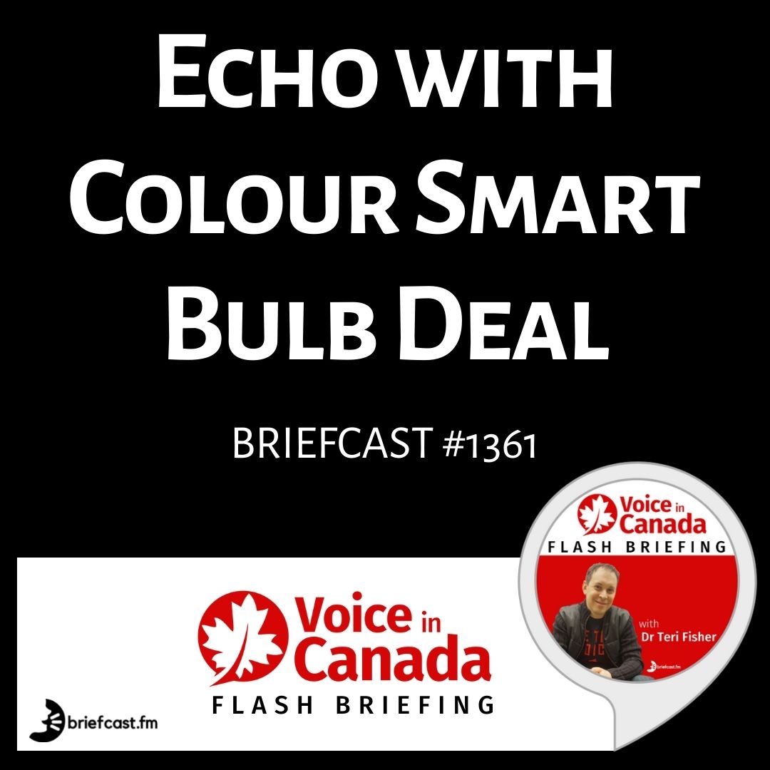 Echo 4th Gen with Colour Smart Bulb Deal