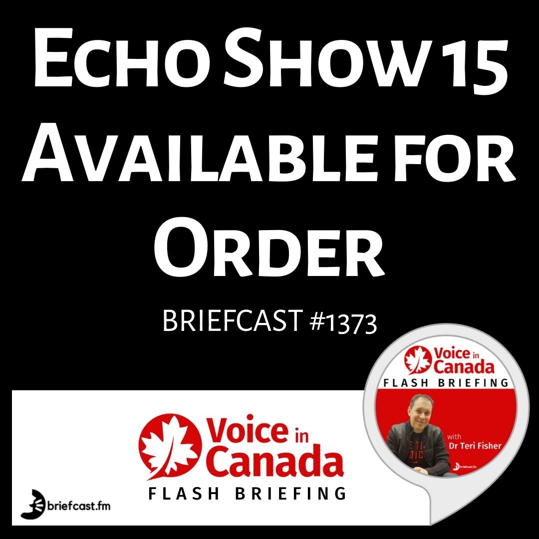 Echo Show 15 Available for Order