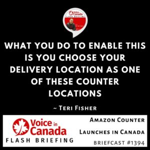 Amazon Counter Launches in Canada