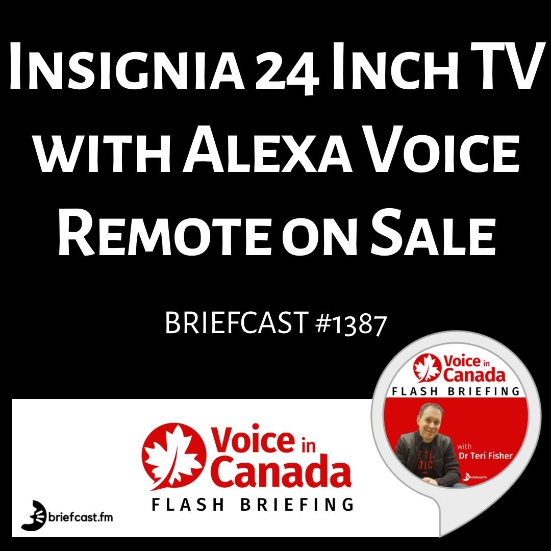 Insignia 24 Inch TV with Alexa Voice Remote on Sale