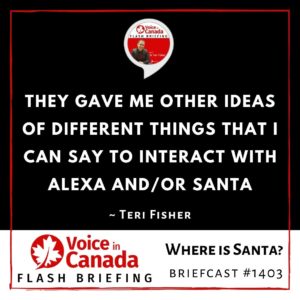 Santa Location Tracking and Some Christmas Magic from Alexa