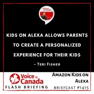 Amazon Kids on Alexa Launched in Canada