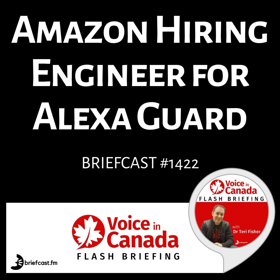 Engineer Needed at Amazon Canada For Alexa Guard