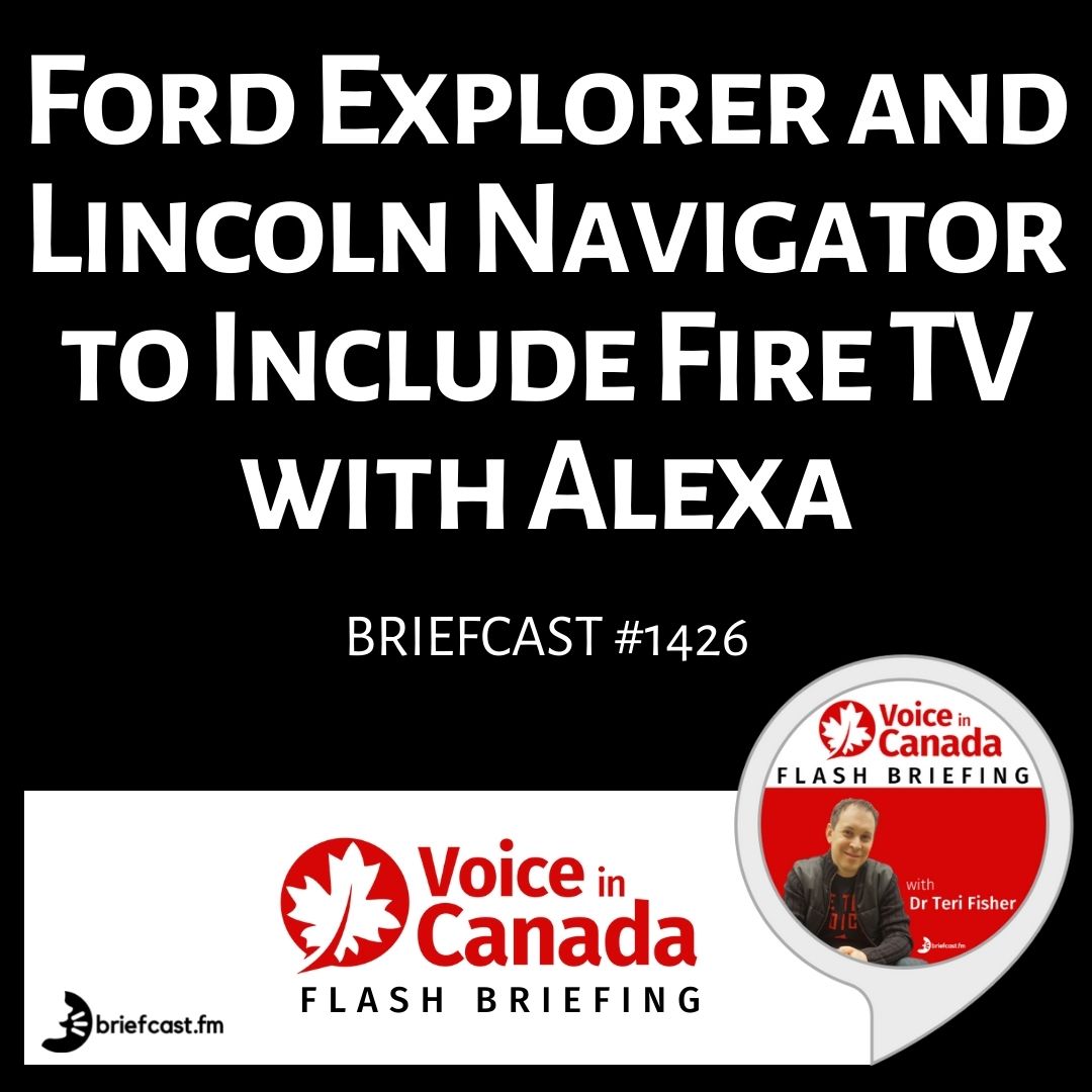 Ford Explorer and Lincoln Navigator to Include Fire TV with Alexa