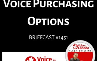 Voice Purchasing Options